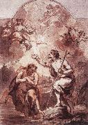 WIT, Jacob de Baptism of Christ in the Jordan oil painting on canvas